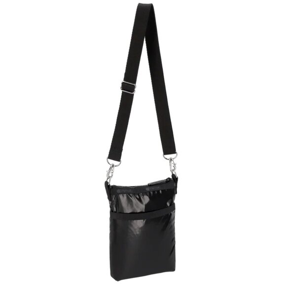 LeSportsac Patent Leather 3 Zipper Crossbody Bag - Picture 2 of 11